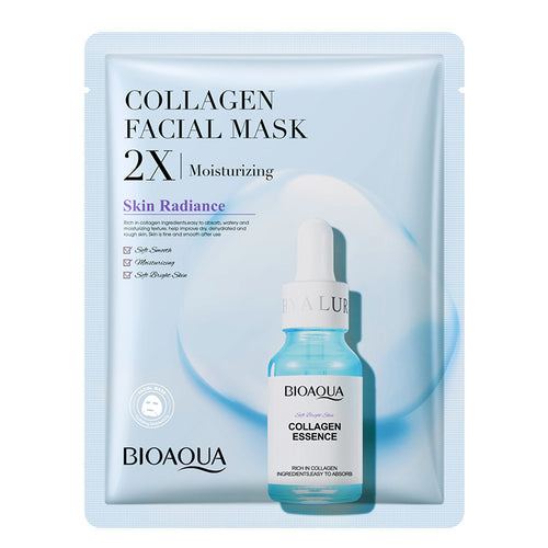 💧BIOAQUA Collagen Facial Mask – 2X Moisturizing.